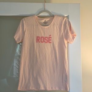 J crew rosé collectors tee shirt